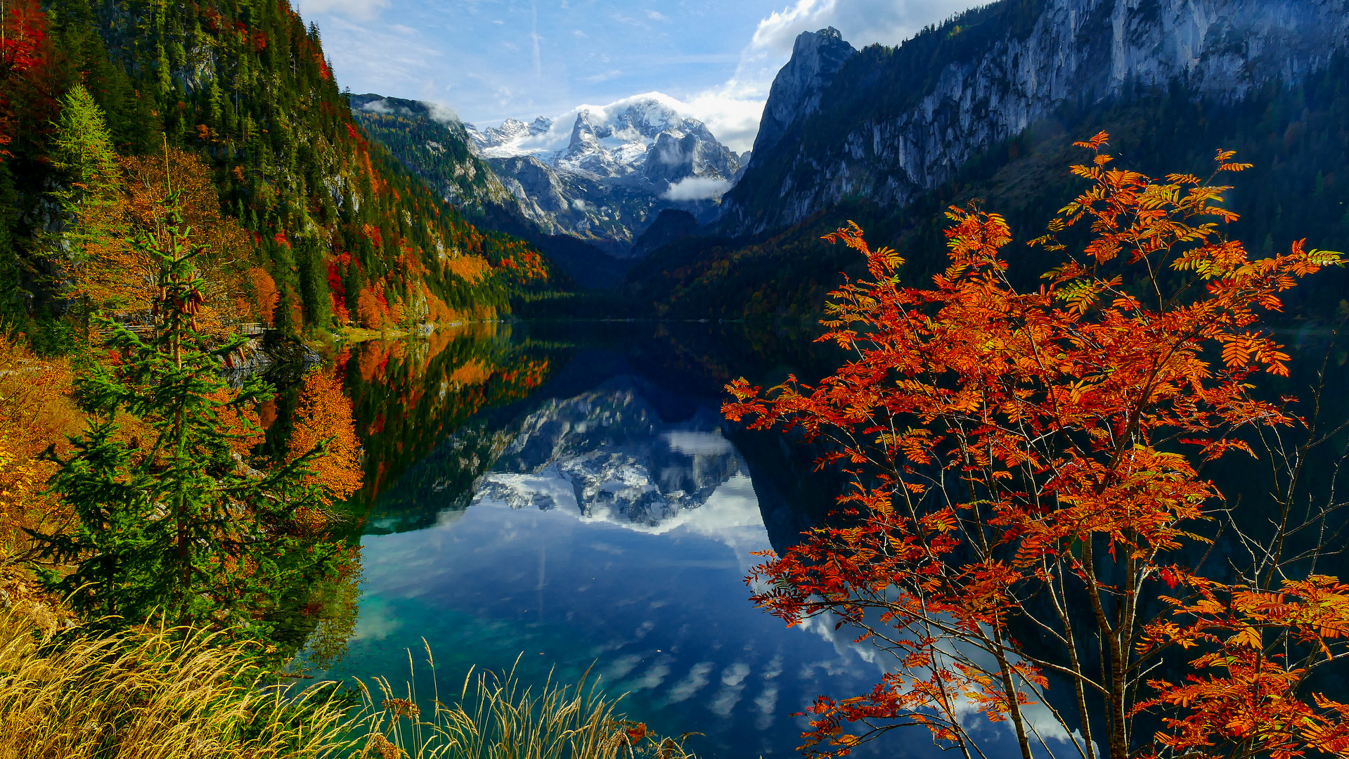 Gosausee und Dachstein