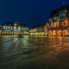 Goslar bei Nacht und Regen