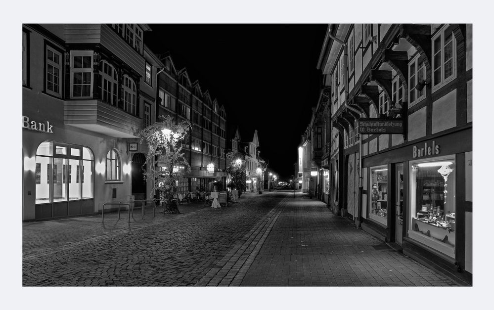 GosLar - Centrum " die City beim Nacht_SW