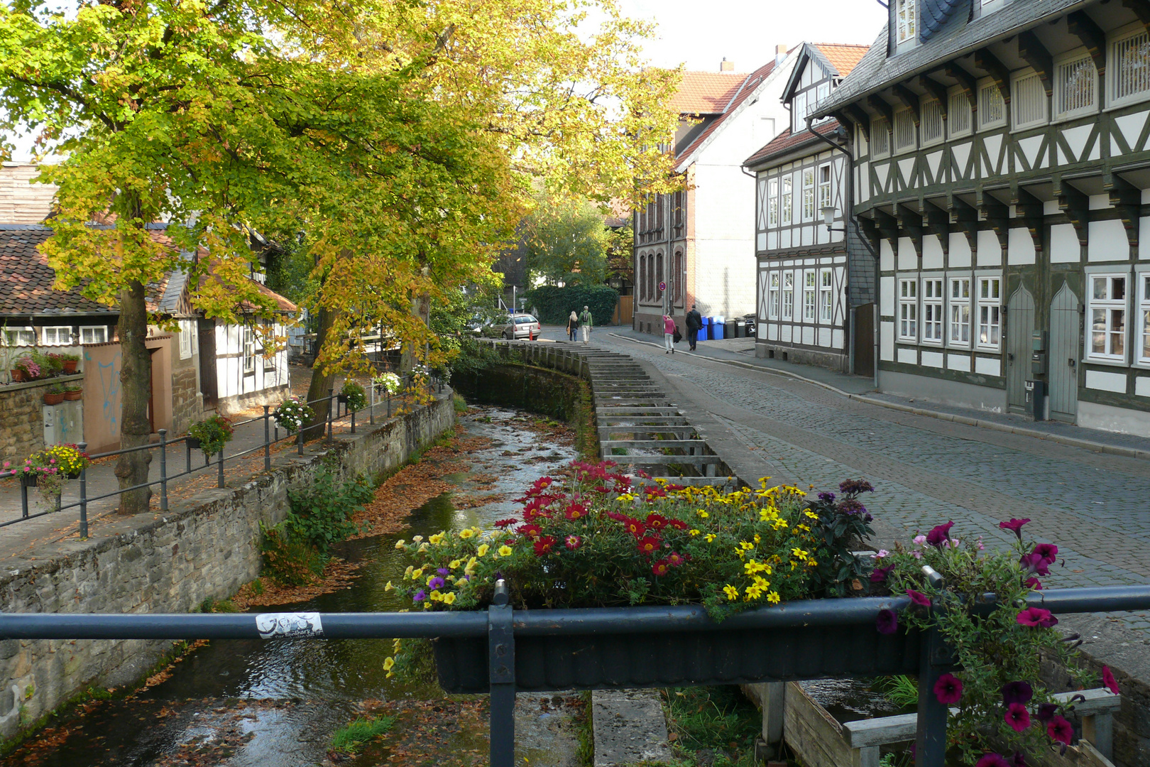 Goslar - Der Herbst zeigte hier schon sein Gesicht
