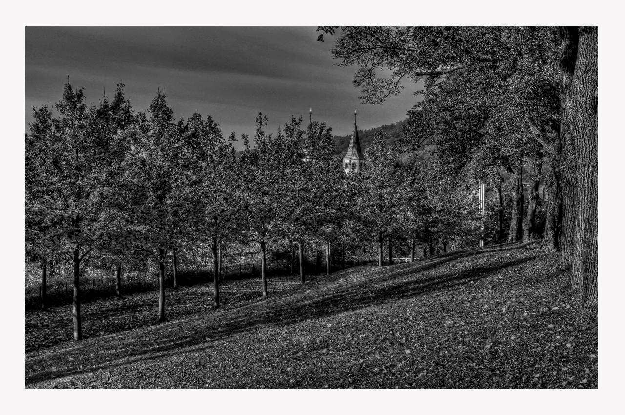 GosLar- Georgenberg " Blick auf die Neuwerkkirche, am Morgen "