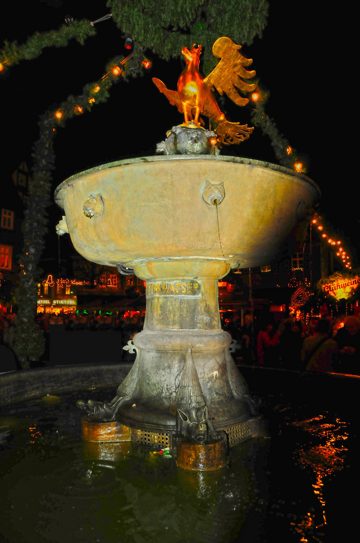 Goslar Marktbrunnen Brunnen