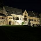 Goslar - Ober-Stadt " die Kaiserpfalz zu Goslar, bei Nacht "