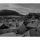 GosLar - Stadt- Mitte " Blick auf die Altstadt, und die Marktkirche zu GosLar, am Frühenmorgen "