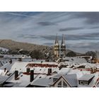 Goslar- Stadt-Mitte, " Blick auf die Stadt, am Frühenmorgen "