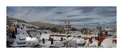 Goslar- Stadt-Mitte, " Blick auf die Stadt, am Frühenmorgen "