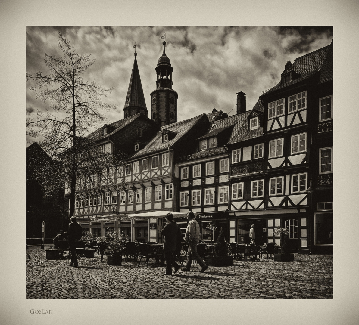 GosLar - Stadt - Mitte " Blick, vom alten Marktplatz "