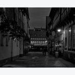Goslar- Stadt - Mitte " Blick von der Worthstrasse, auf dem Weihnachtsmarkt "