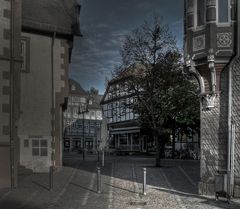 Goslar - Stadt - Mitte " der Blick vom Marktplatz "