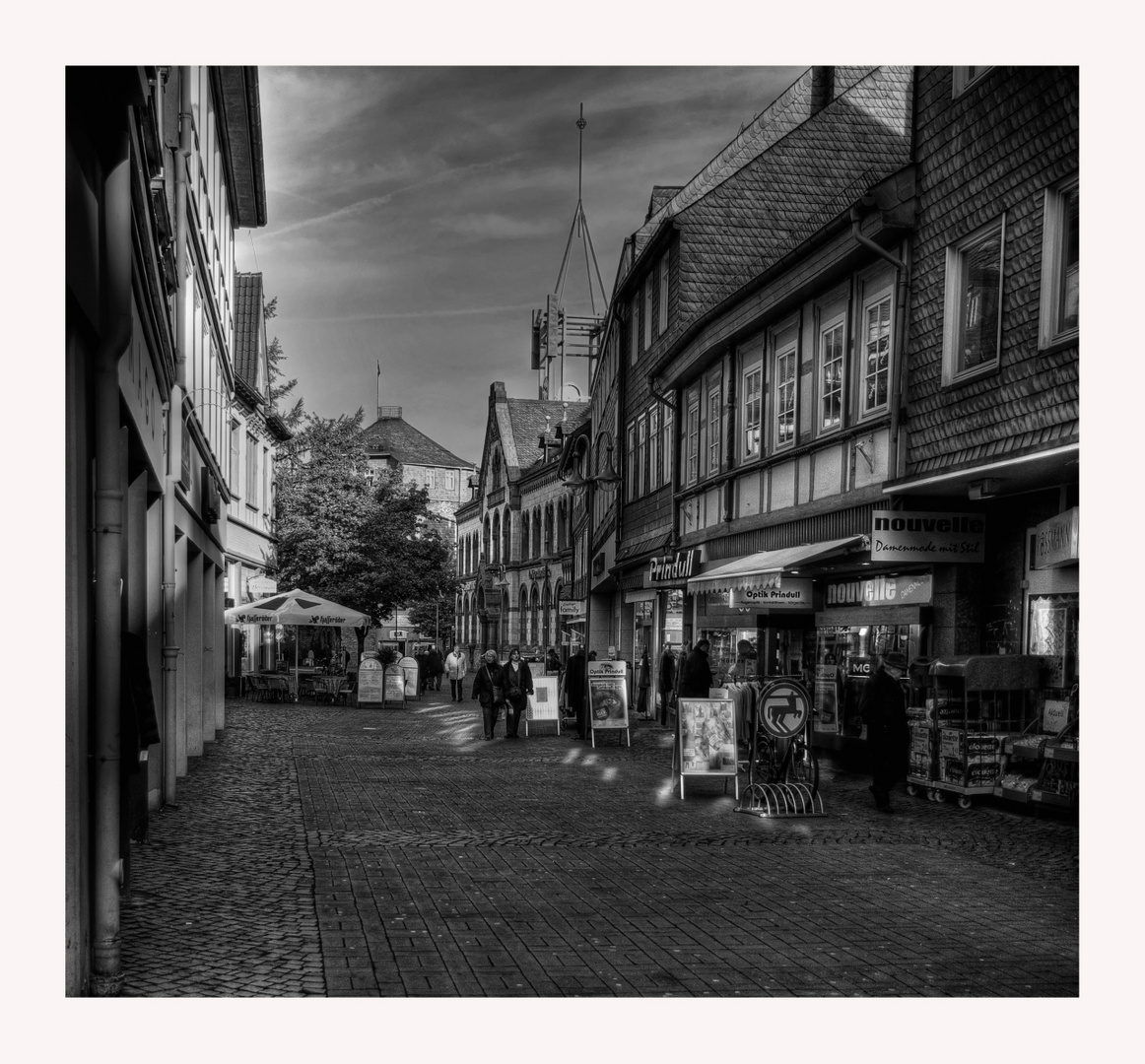 GosLar - Stadt - Mitte " GosLarer - City in der Morgensonne "