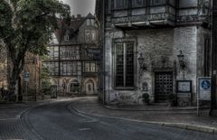 Goslar Stadt - Mitte " Gotische Steinfassade "