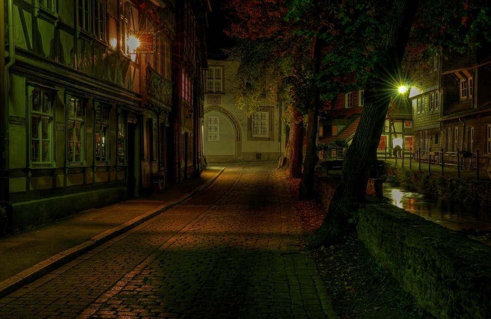 GosLar - Unter - Stadt " Herbst Impressionen am Abend "