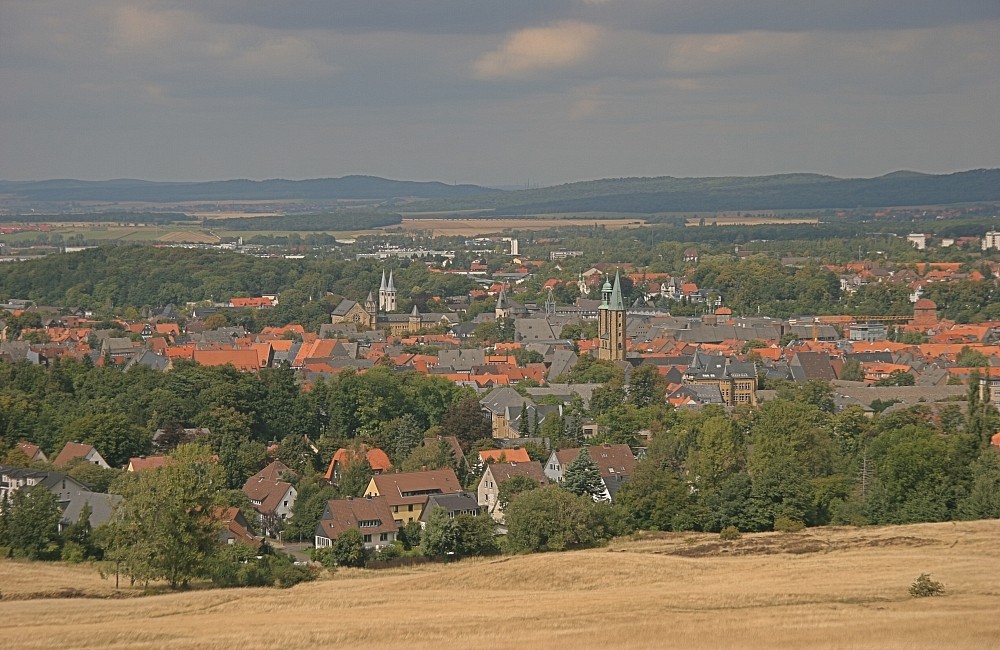 Goslar vom Blauen Haufen