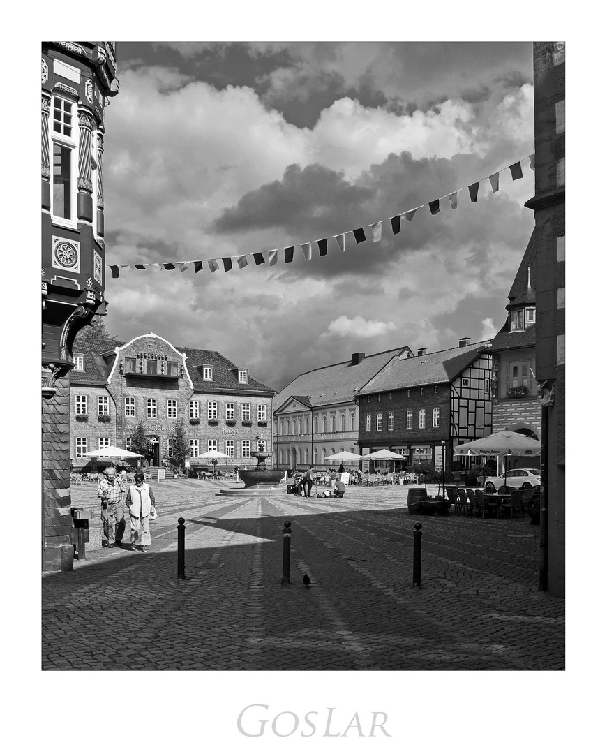 GosLarer-Impressionen " Blick , zum Marktplatz...."