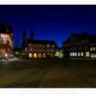 GosLarer-Impressionen " der Blick vom Marktplatz, zur blauen Stunde...