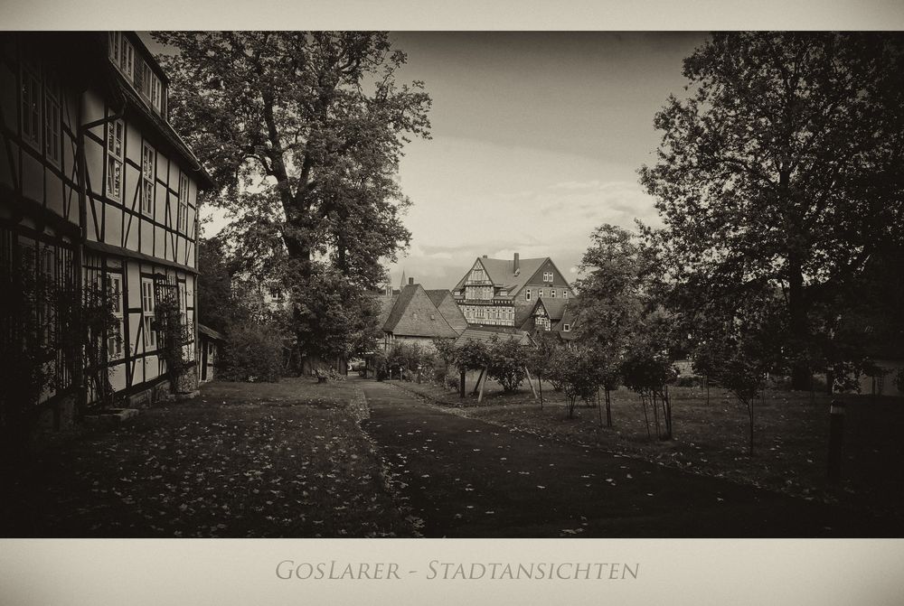 GosLarsche Impressionen " der Blick, von der Frankenberger Kirche "