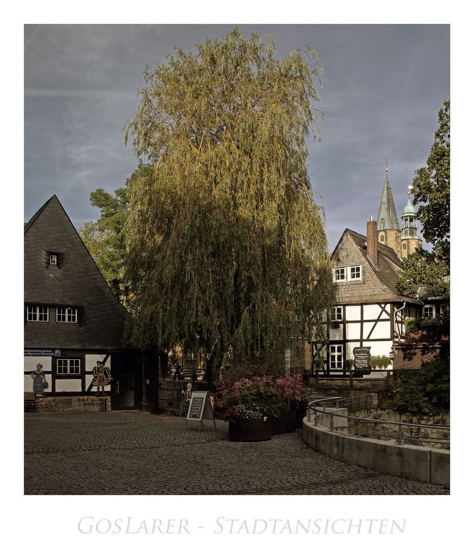 GosLarsche Impressionen " GosLarer Stadtansichten, der Blick vom Museumsplazza"