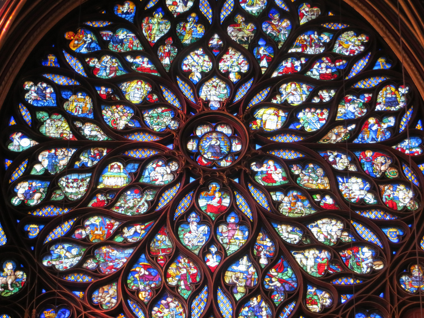 Gothic detail, La Sainte-Chapelle