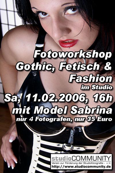 Gothic, Fetisch und Fashion Workshop