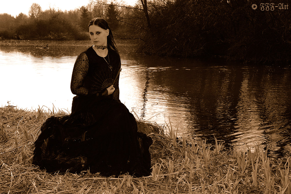 Gothic Girl - Excetra - Sepia 1