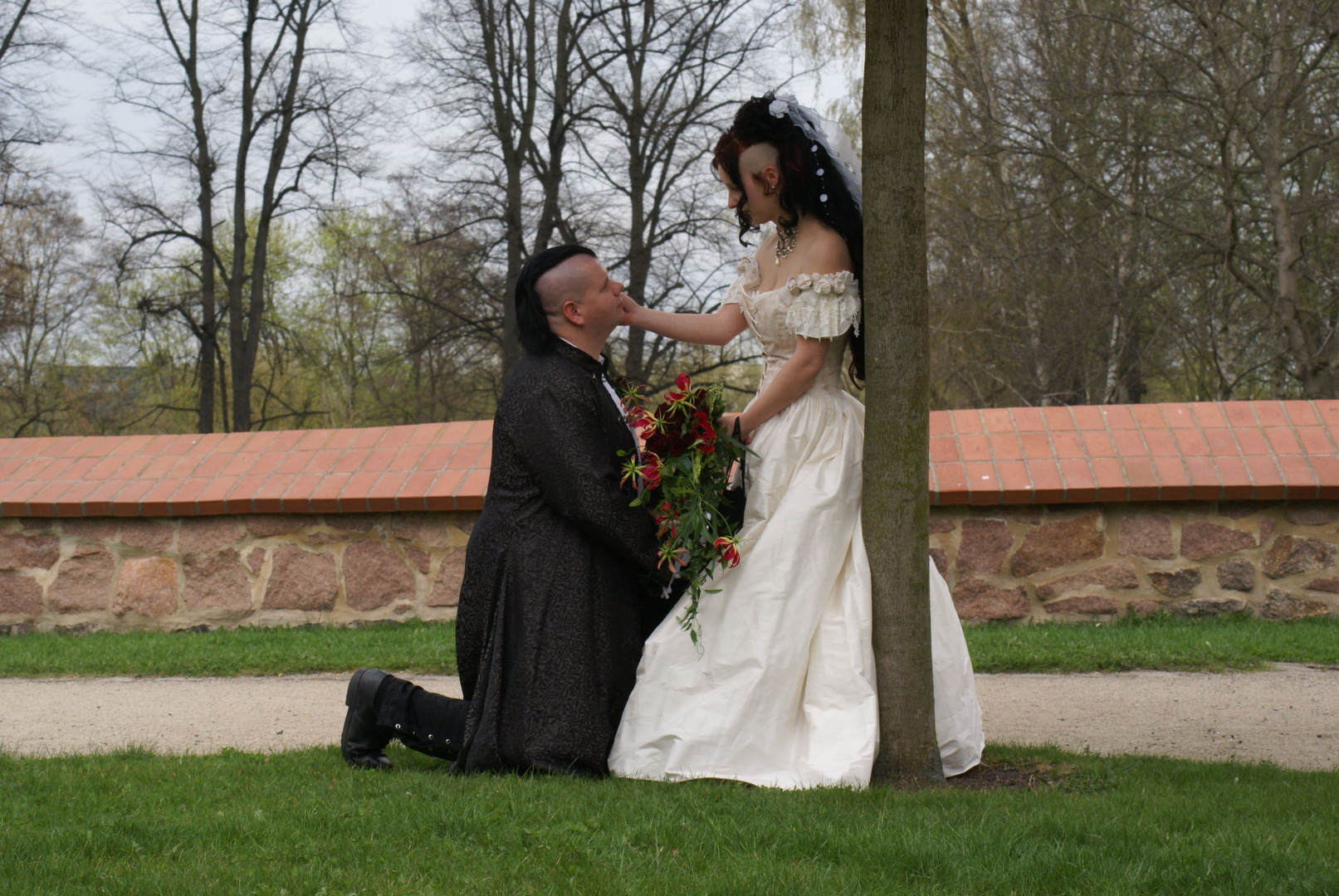 Gothic-hochzeit