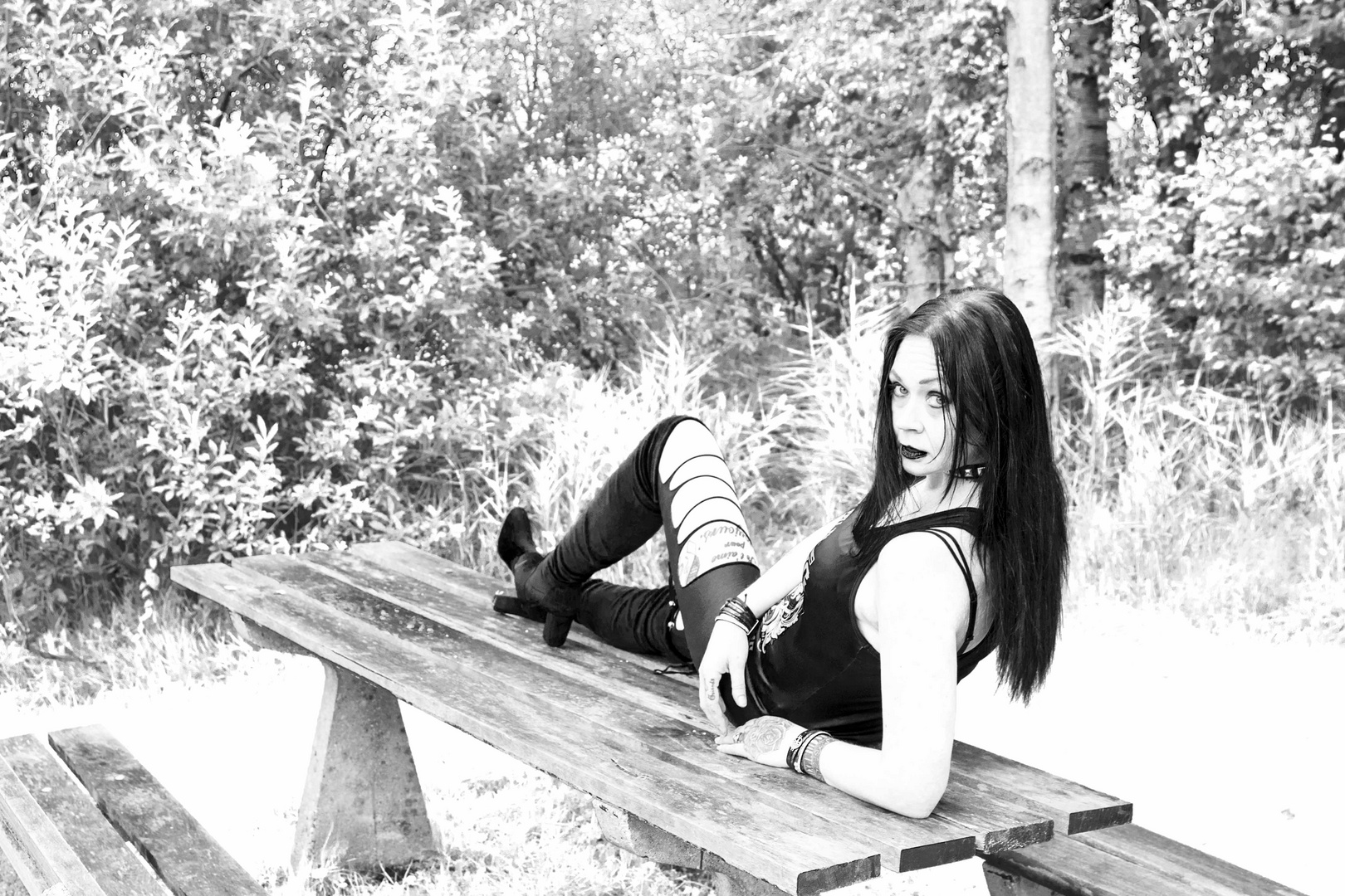 Gothic shoot met Grietje