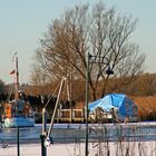 Gothmunder Fischereihafen im Winter