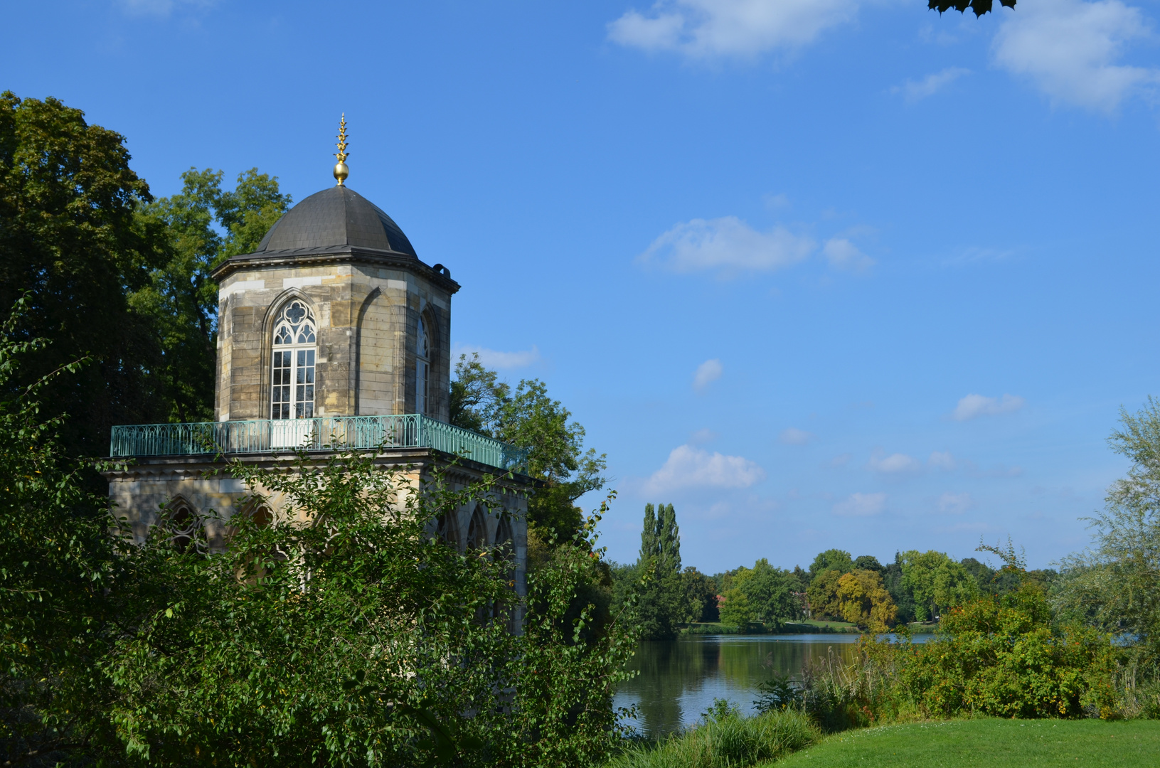 Gotische Bibliothek im Neuen Garten in Potsdam