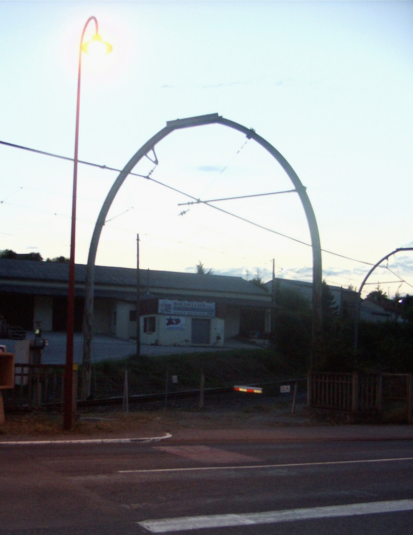 "Gotische" Eisenbahnarchitektur