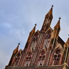 Gotischer Ostgiebel der Marienkirche Neubrandenburg