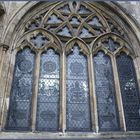 gotisches Fenster der Kathedrale von Exeter 1