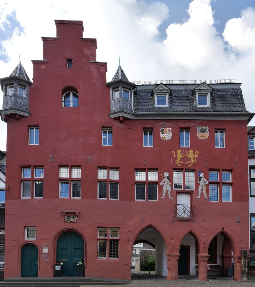 Gotisches Rathaus (15 Jhdt.) in Bad Münstereifel, Marktstraße