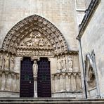 Gotisches Südportal der Kathedrale von Burgos