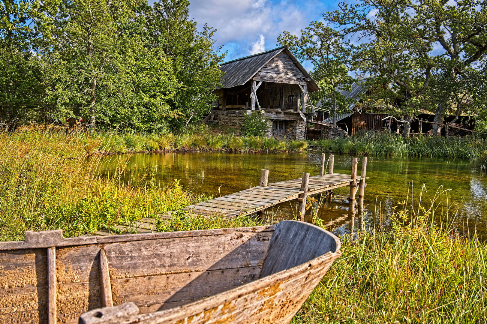 Gotland am Teich