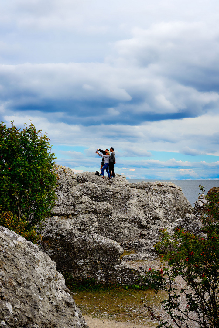 Gotland selfie