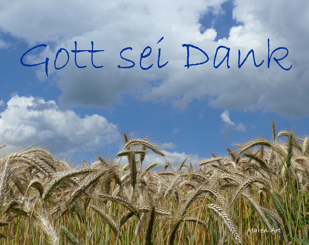 Gott sei Dank....