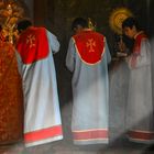 Gottesdienst im Kloster Sevanavank 07