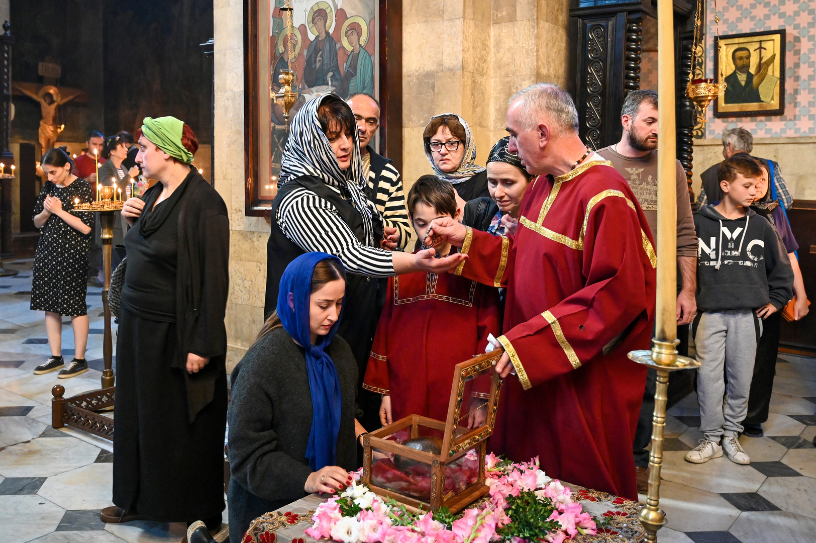 Gottesdienst in der Sioni-Kathedrale 02