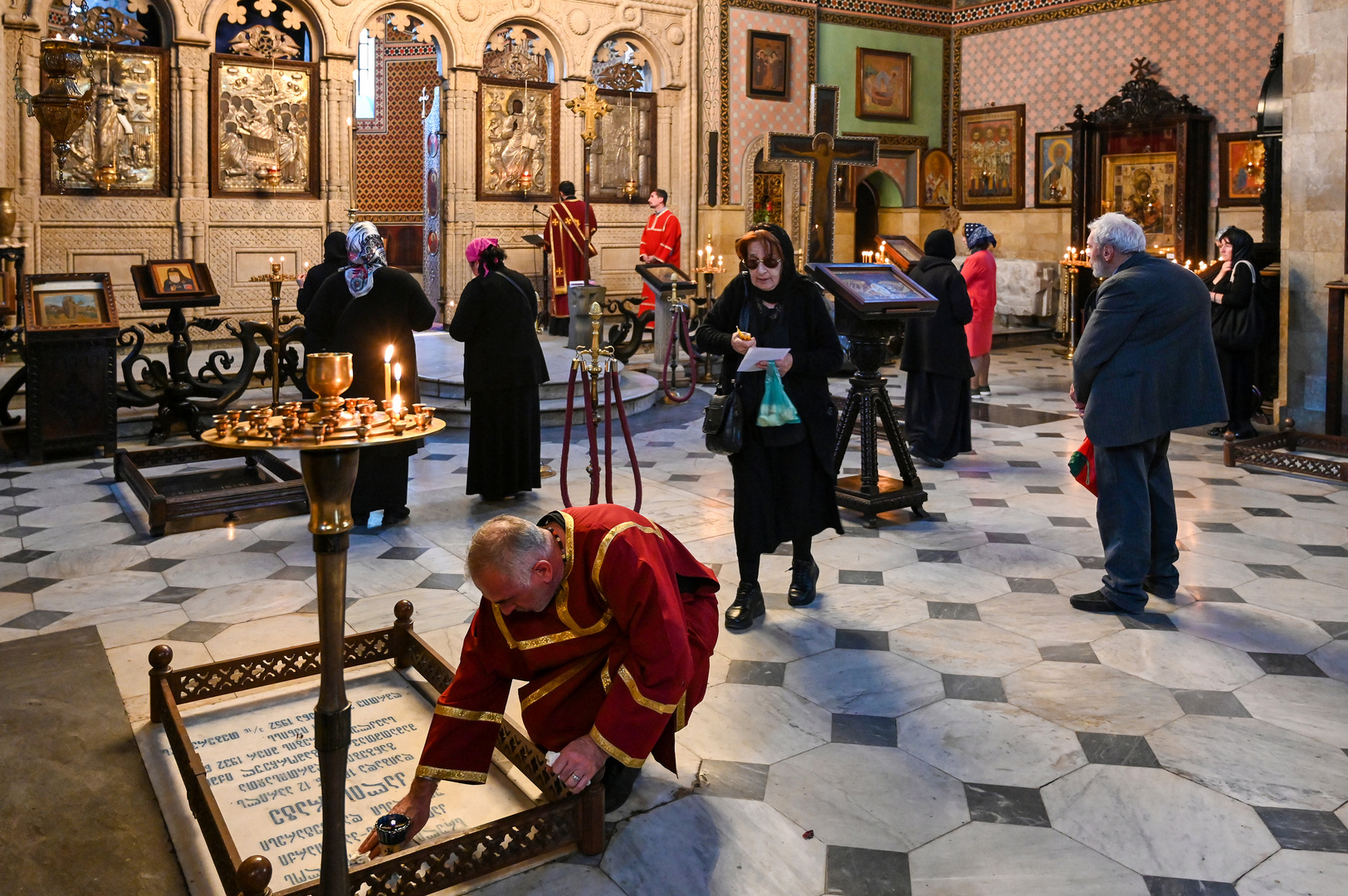 Gottesdienst in der Sioni-Kathedrale 03