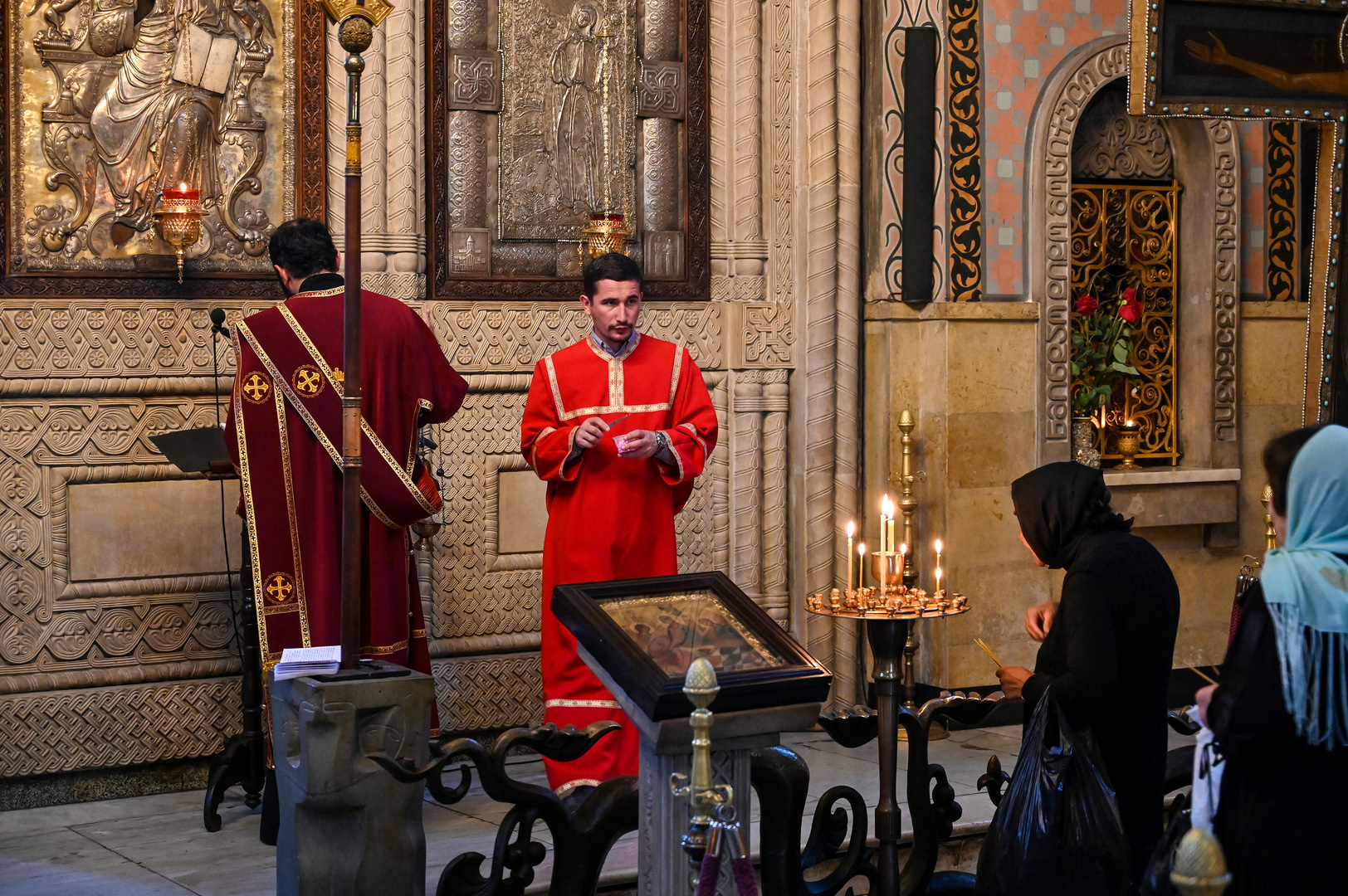 Gottesdienst in der Sioni-Kathedrale 05