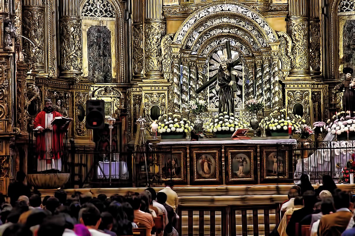 Gottesdienst in Quito