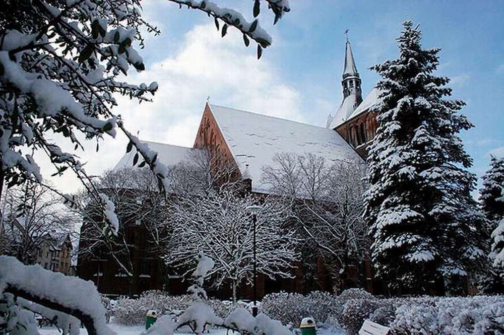 Gotteshaus im Winter