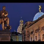 Gottfried- Semper- Statue in Dresden