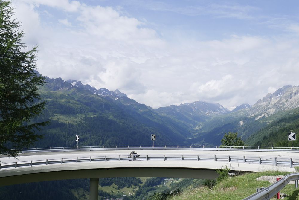 Gotthard Pass Straße