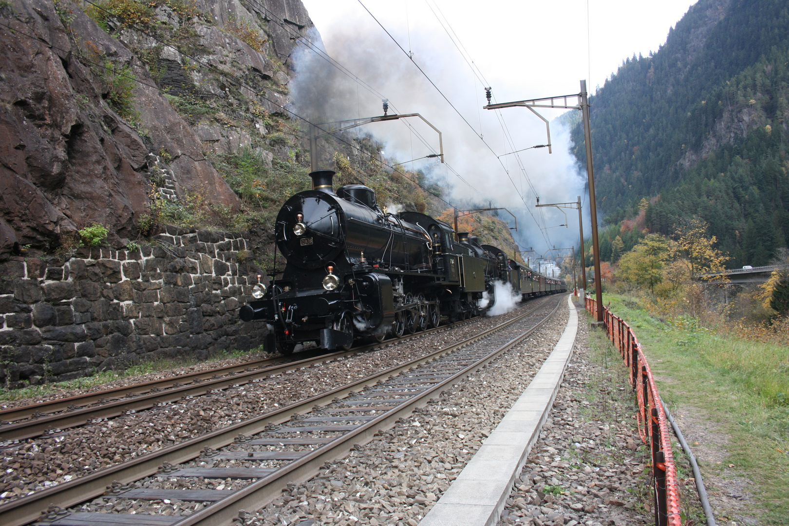 Gotthardfahrt SBB C 5/6 2978 und 2969 (Eurovapor)