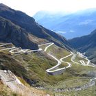 Gotthardpass -alte Strasse- (Schweiz)