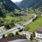 Gotthardroute über die Alpen nach Süden