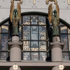 Gottvater Fensterbild Otto Wagner Kirche