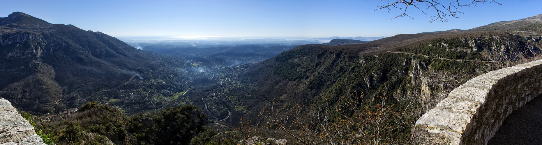 Gourdon - panorama