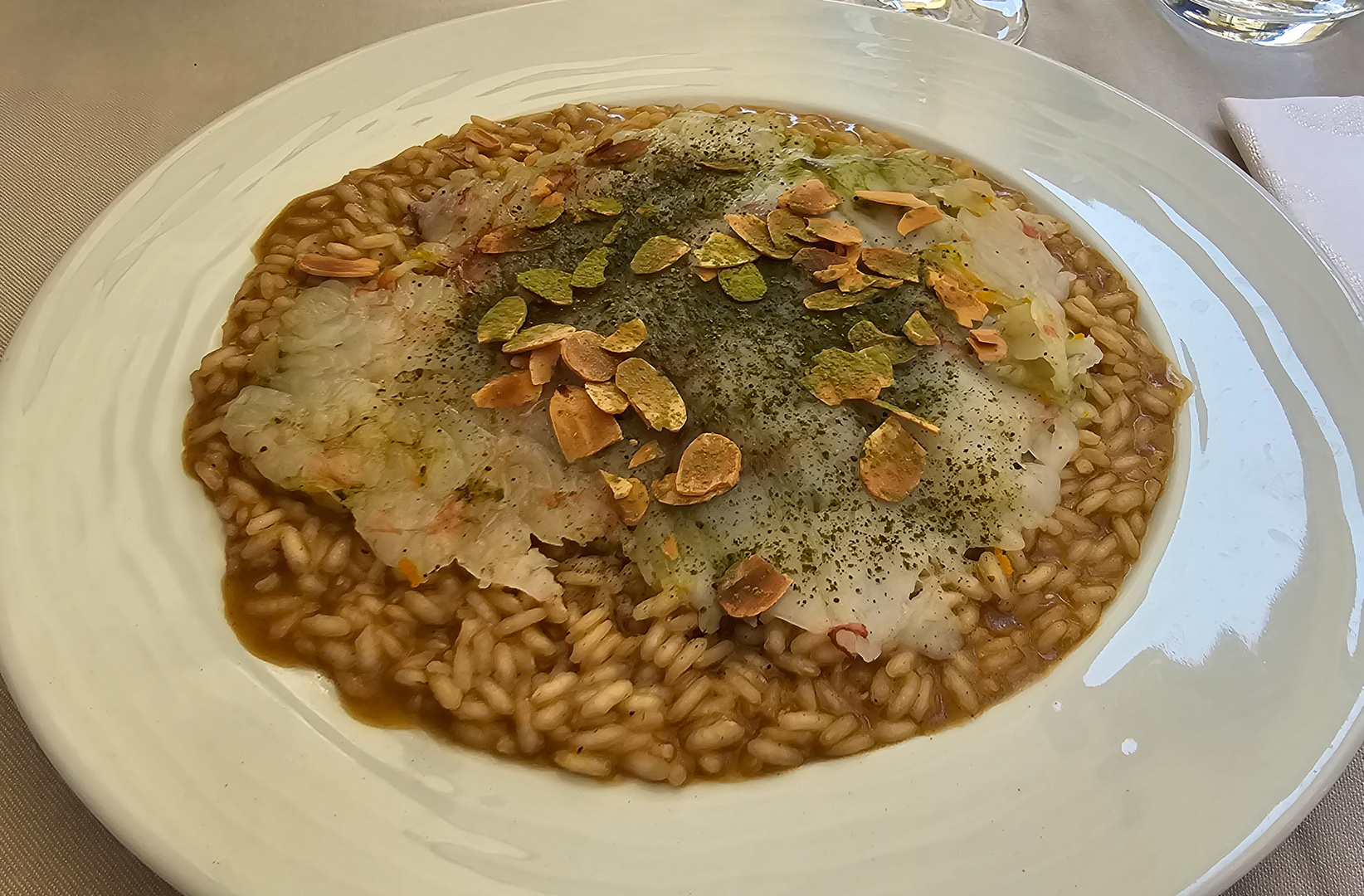 Gourmet Risotto Turin Restaurant Tabernalibraria Foto & Bild europe, italy, vatican city, s